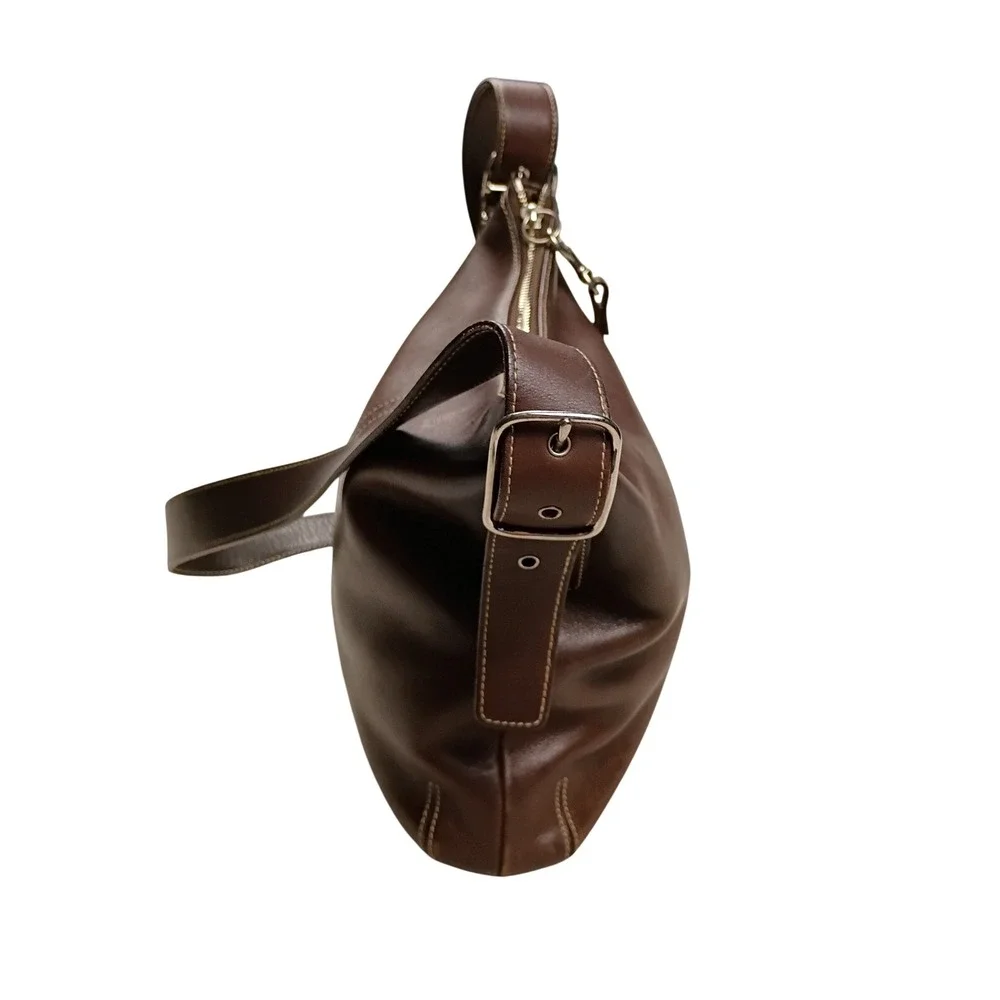Coach Hobo Bag Womens Small Brown Good Leather Ergo 9326 Vintage‎ Shoulder Bag